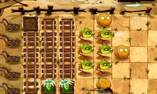 《植物大战僵尸2》狂野西部支线植物危机2完全攻略